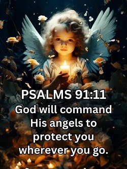 What does the Bible say about angels. In Psalm 91:11 it says "For He shall give His angels charge over thee, to keep thee in all thy ways."