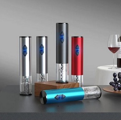 Battery operated wine opener is one of the entertaining gifts and supplies found here.
