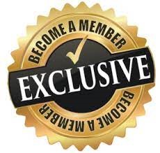Exclusive member gold and black seal for exclusive wine membership.