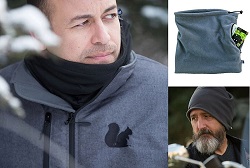 Men's-neck-gaiter-with pocket is another item that can be found amongst scarves with pockets collection.