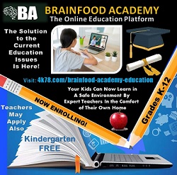 Welcome to our Brainfood Academy new schooling solution