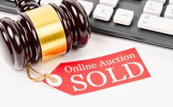 Auction gavel and Online Auction sold ticket - this is how families can raise medical funds using charity auctions