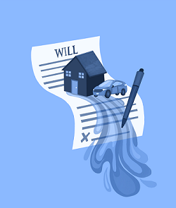 image depicting a pour-over will and when to use it when learning the difference between revocable and irrevocable trusts