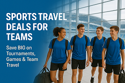 Sports travel discounts for Team Travel for Games and Tournaments