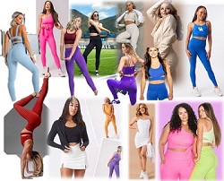 Collage of the best women's sports apparel 2025