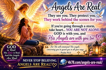 Angels Are Real inspirational image showing a heavenly guardian angel comforting and protecting a woman during a powerful real life encounter with guardian angels, reflecting the biblical truth about angels and GOD’s divine presence.
