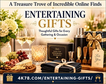 Elegant entertaining gifts featured image showcasing thoughtful gift ideas for gatherings, celebrations, wine lovers, and memorable occasions with luxury entertaining accessories and gourmet treats.